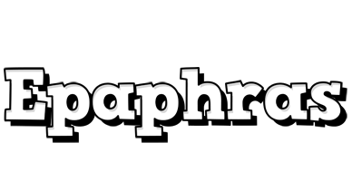 Epaphras snowing logo