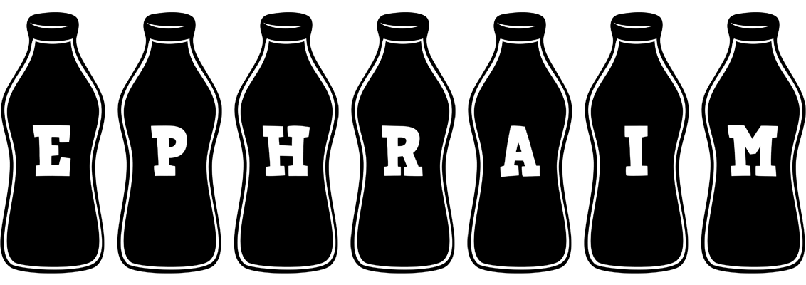 Ephraim bottle logo