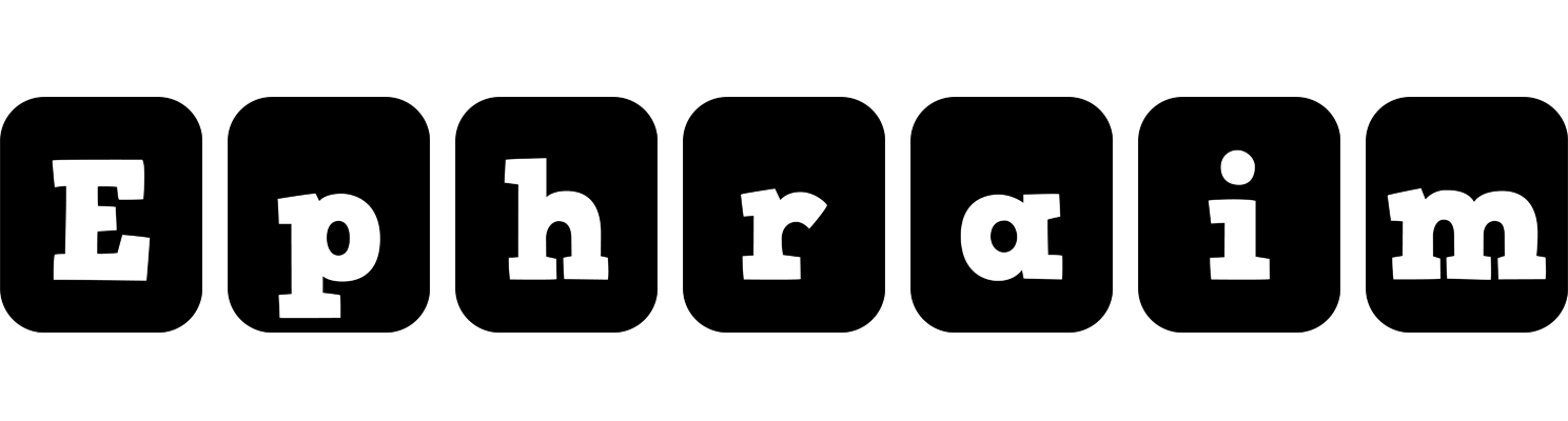 Ephraim box logo