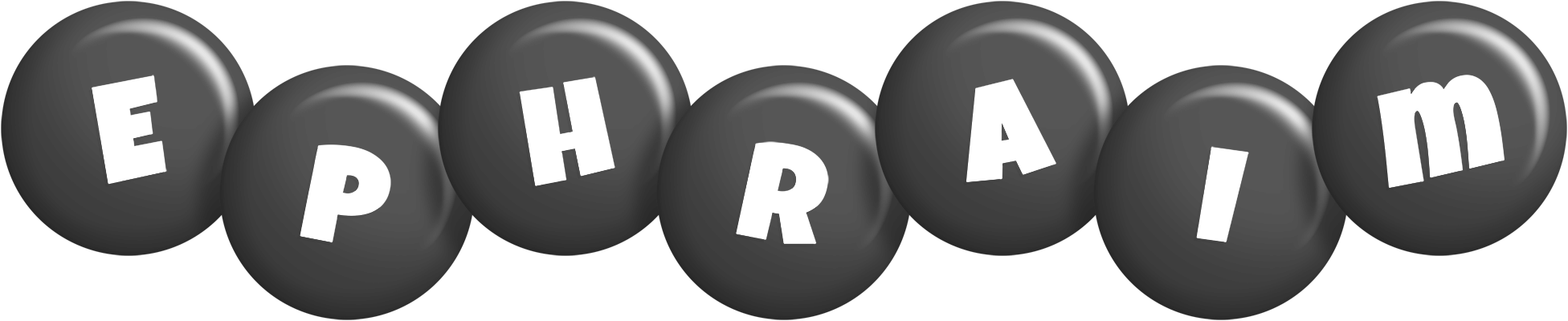 Ephraim candy-black logo