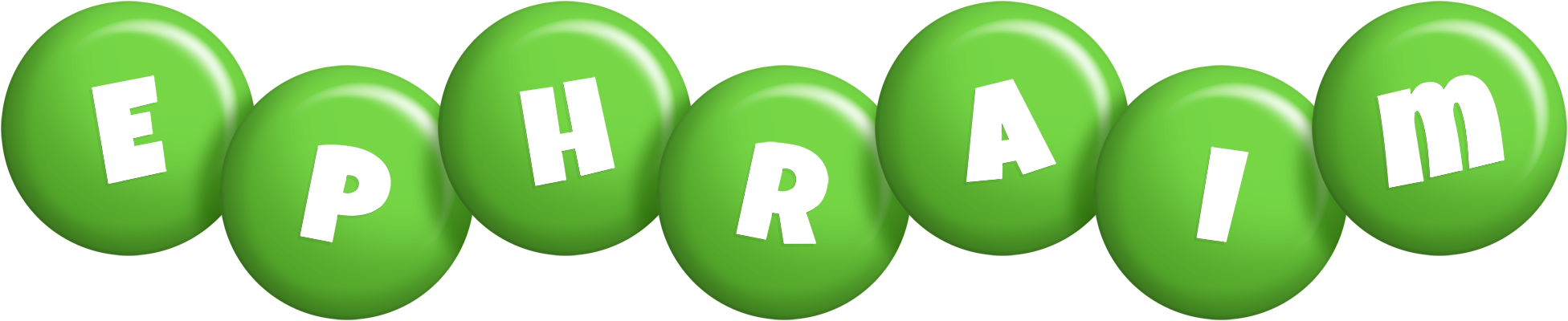 Ephraim candy-green logo