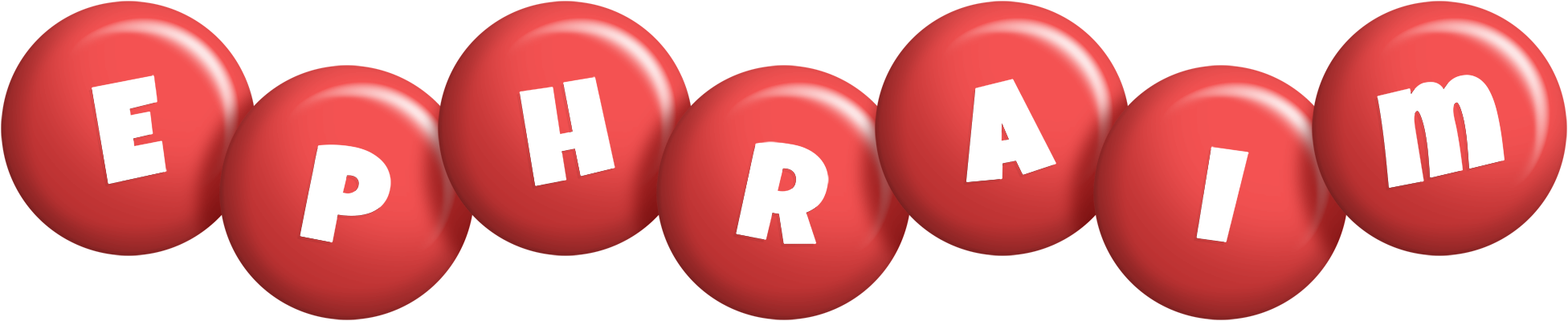 Ephraim candy-red logo