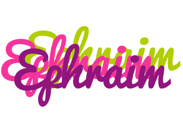Ephraim flowers logo