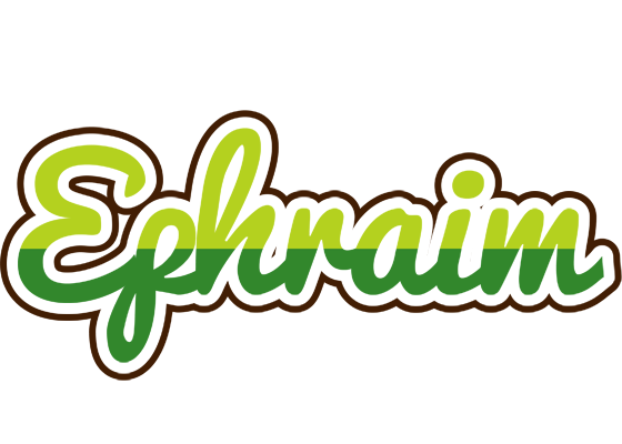 Ephraim golfing logo