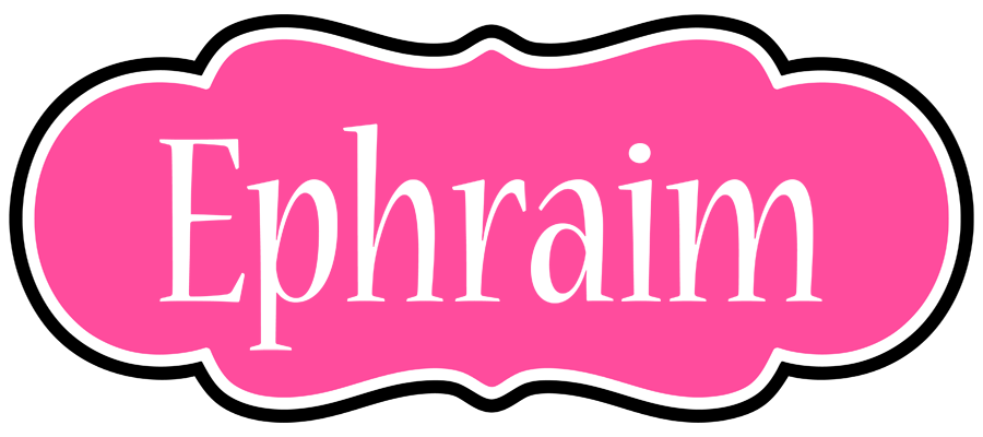 Ephraim invitation logo