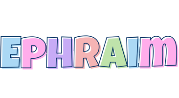 Ephraim pastel logo