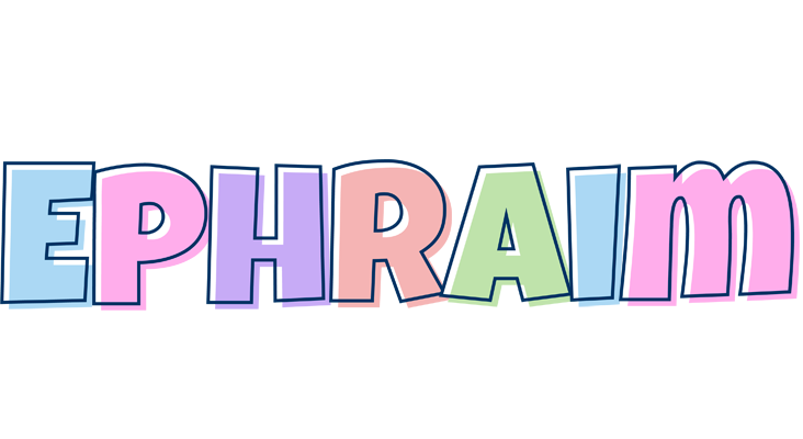 Ephraim pastel logo