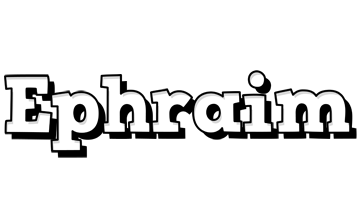 Ephraim snowing logo