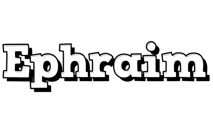 Ephraim snowing logo