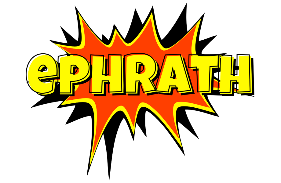 Ephrath bazinga logo