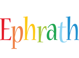 Ephrath birthday logo