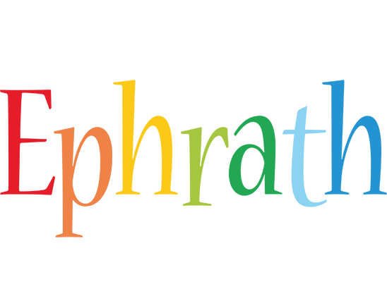 Ephrath birthday logo