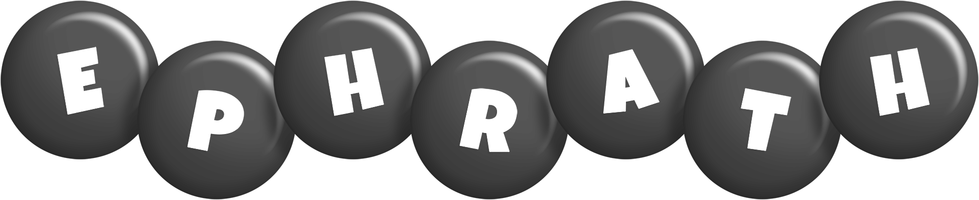 Ephrath candy-black logo