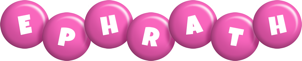 Ephrath candy-pink logo