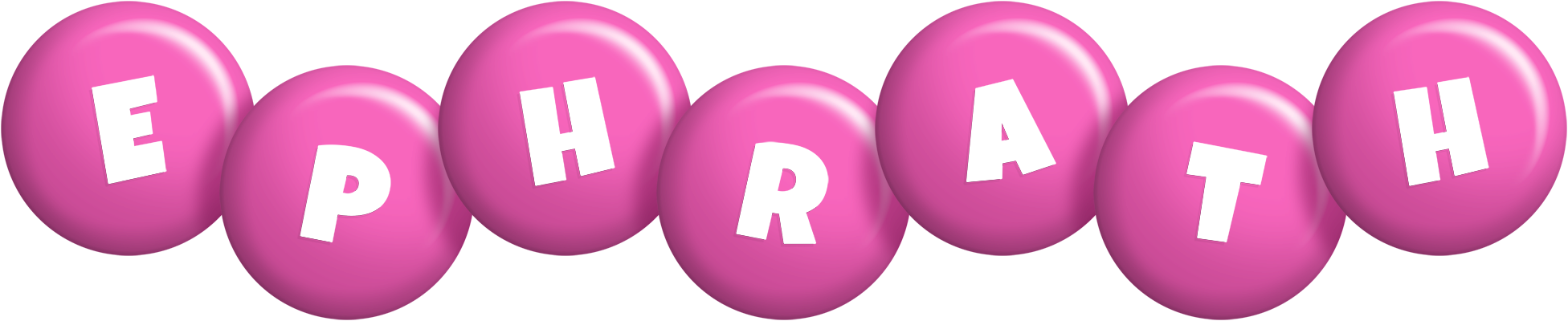 Ephrath candy-pink logo