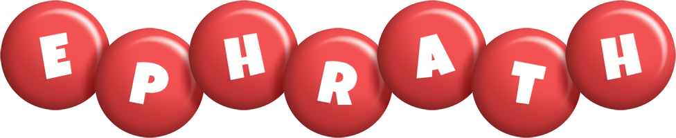 Ephrath candy-red logo