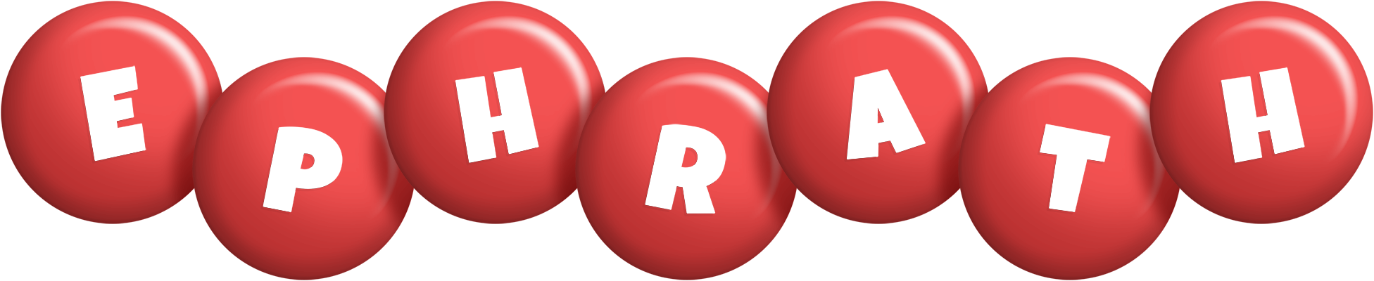 Ephrath candy-red logo