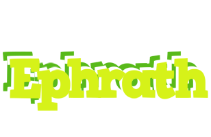 Ephrath citrus logo