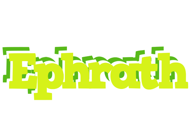 Ephrath citrus logo