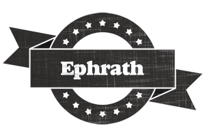 Ephrath grunge logo