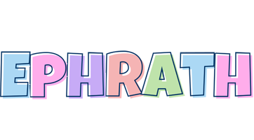 Ephrath pastel logo