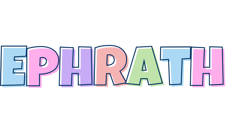 Ephrath pastel logo