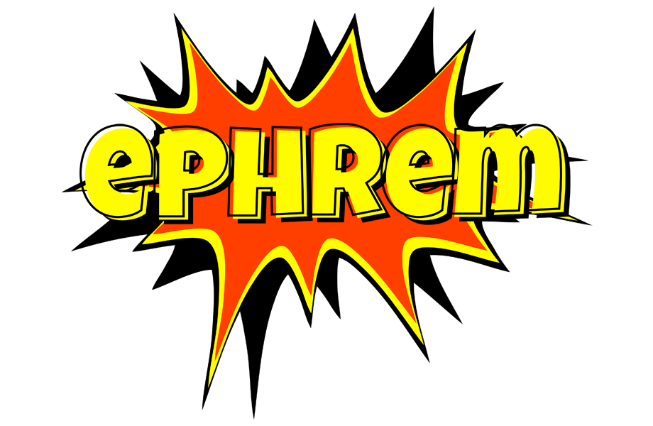 Ephrem bazinga logo