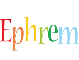 Ephrem birthday logo