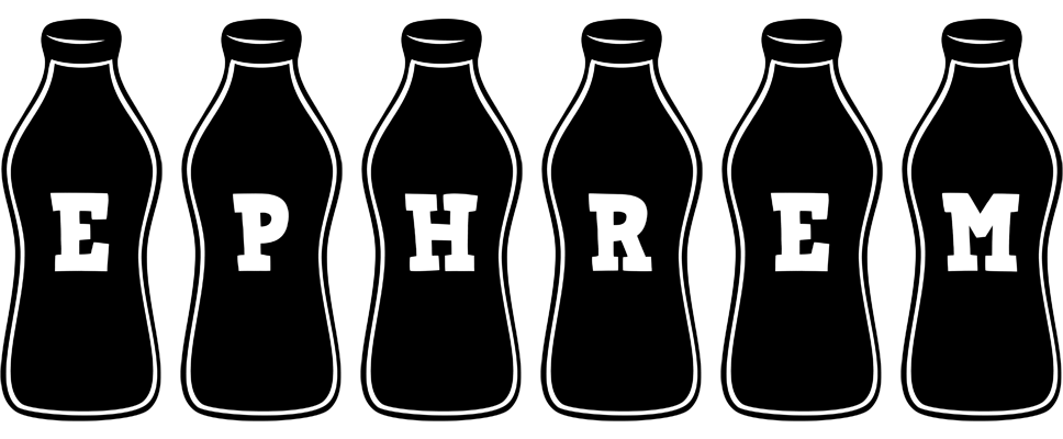 Ephrem bottle logo