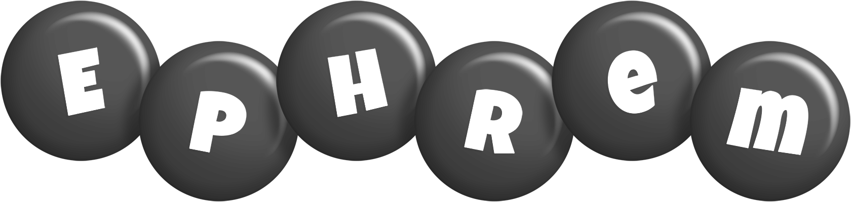 Ephrem candy-black logo