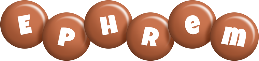 Ephrem candy-brown logo