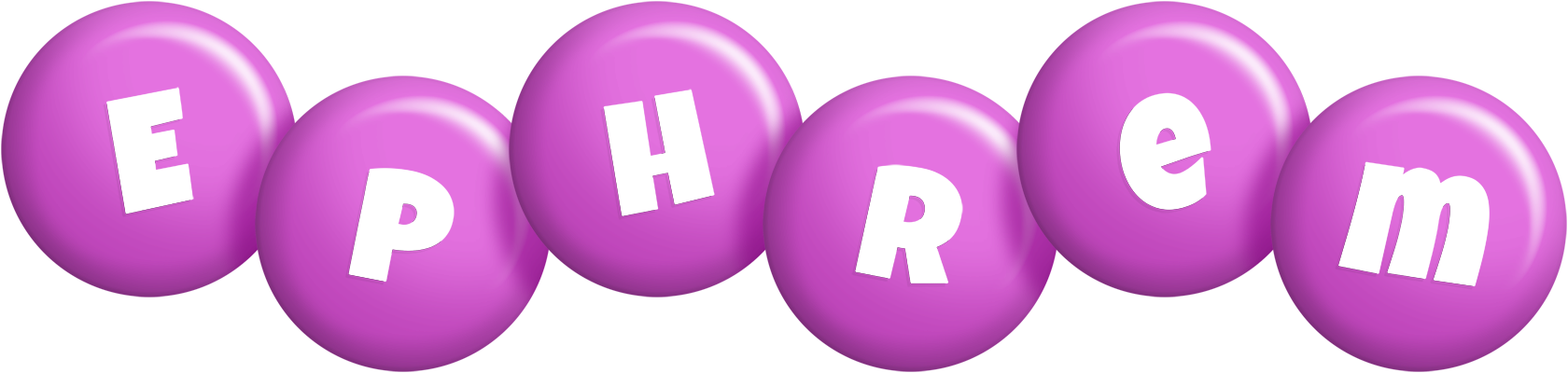 Ephrem candy-purple logo