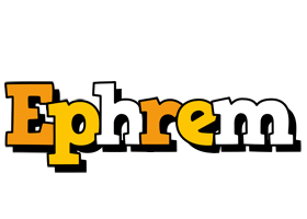 Ephrem cartoon logo