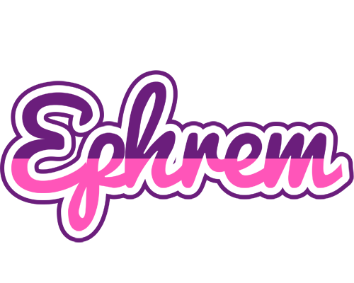 Ephrem cheerful logo