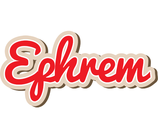 Ephrem chocolate logo