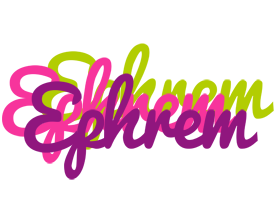 Ephrem flowers logo