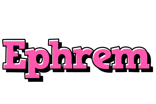 Ephrem girlish logo