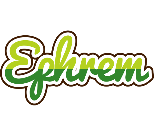 Ephrem golfing logo