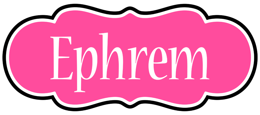 Ephrem invitation logo