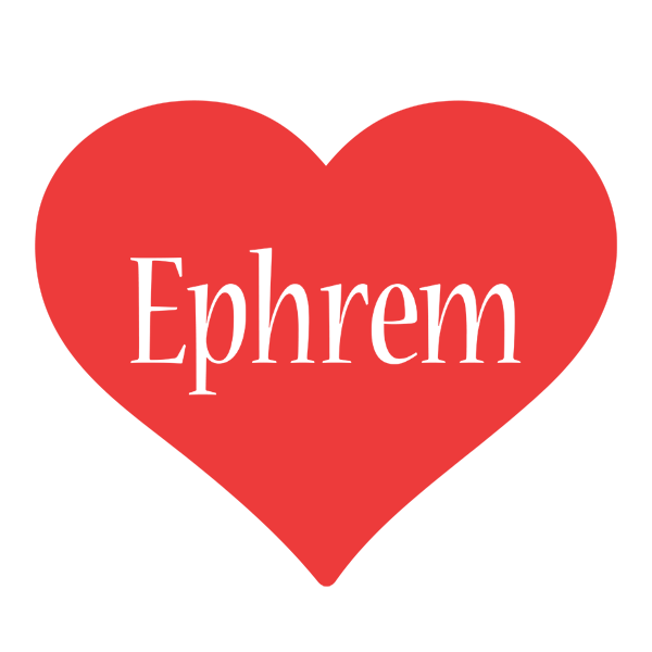 Ephrem love logo