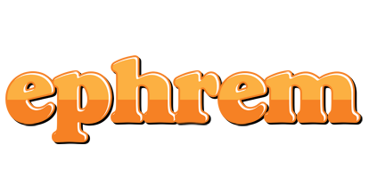 Ephrem orange logo