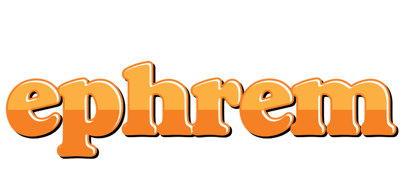 Ephrem orange logo