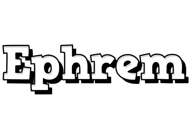Ephrem snowing logo