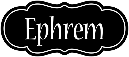 Ephrem welcome logo