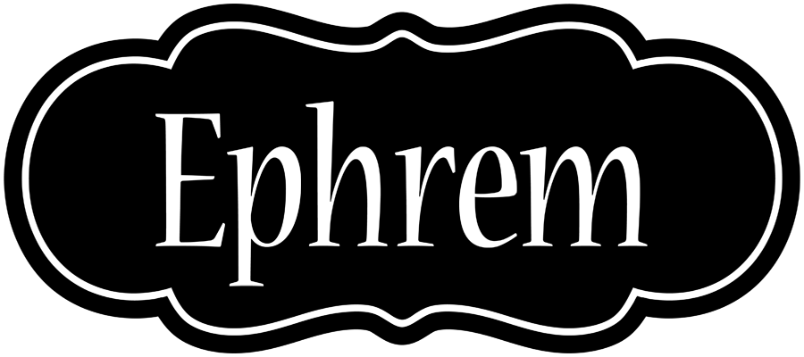 Ephrem welcome logo