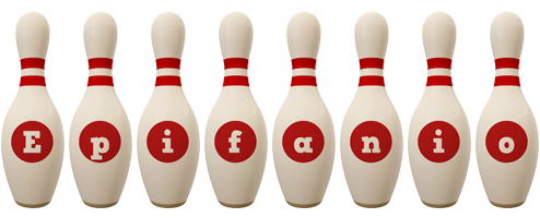 Epifanio bowling-pin logo