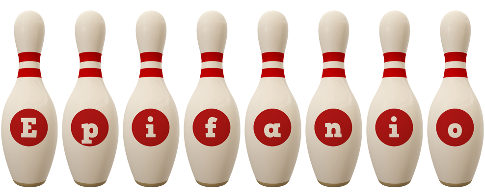 Epifanio bowling-pin logo