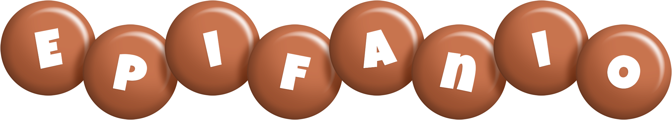 Epifanio candy-brown logo