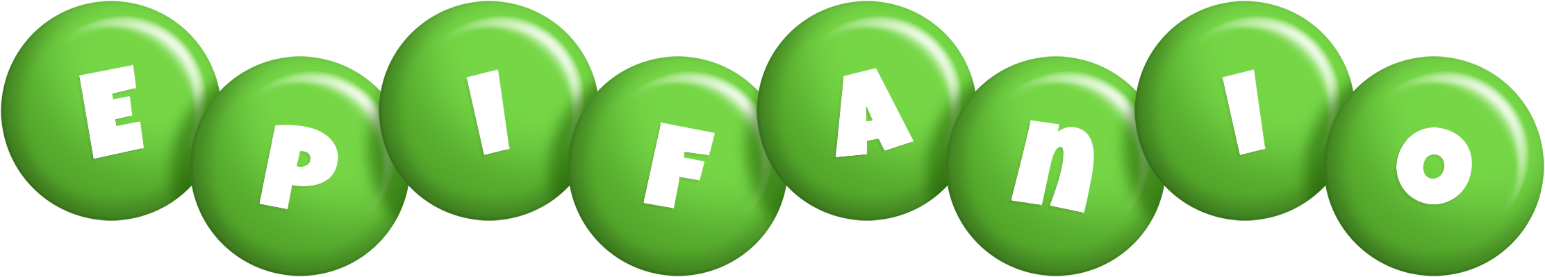 Epifanio candy-green logo