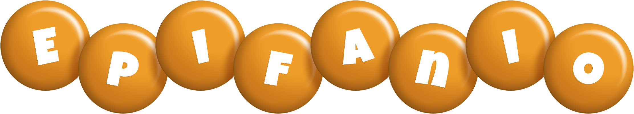 Epifanio candy-orange logo